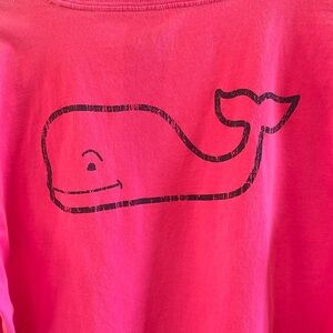 Vineyard vines women’s long sleeve T-shirt hot pink - large - great condition
